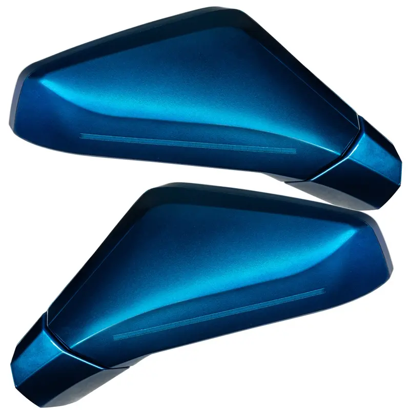 Oracle Lighting 3901-504-512Q-G Ghosted Side Mirrors With Blue Stream Tintcoat Finish 1