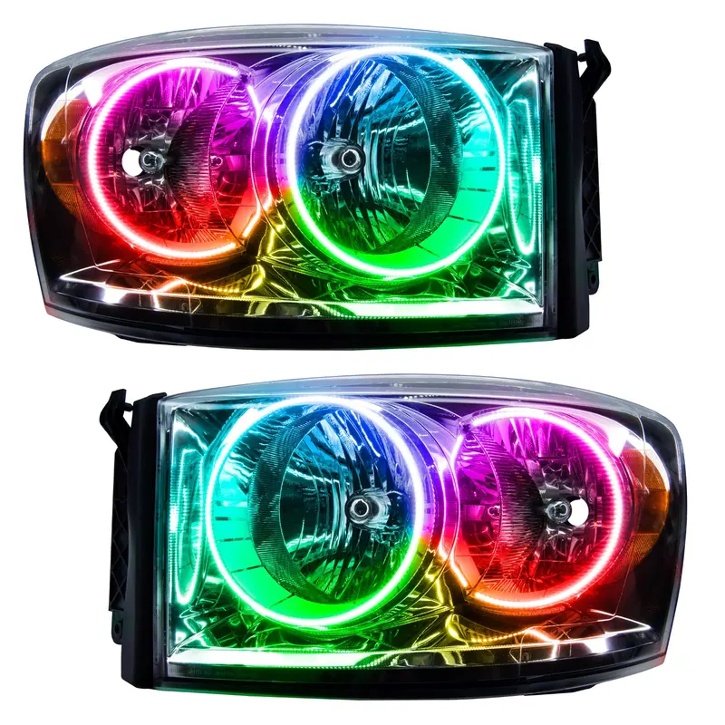 Oracle Lighting 7034-504 Smd Pre-Assembled Headlights, Colorshift - Simple 1