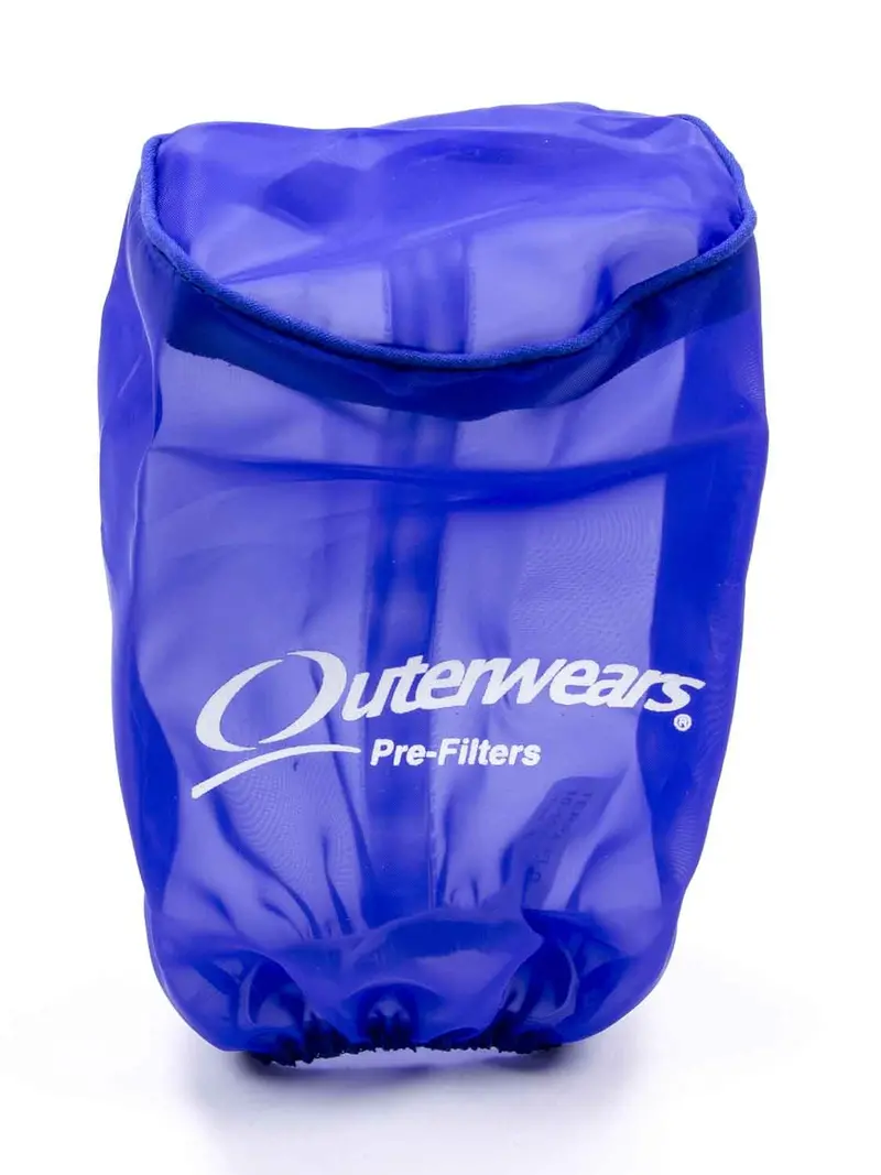 Outerwears 10-1010-02 Blue Pre-Filter – Reusable Air Intake Protection For Performance Filters 1