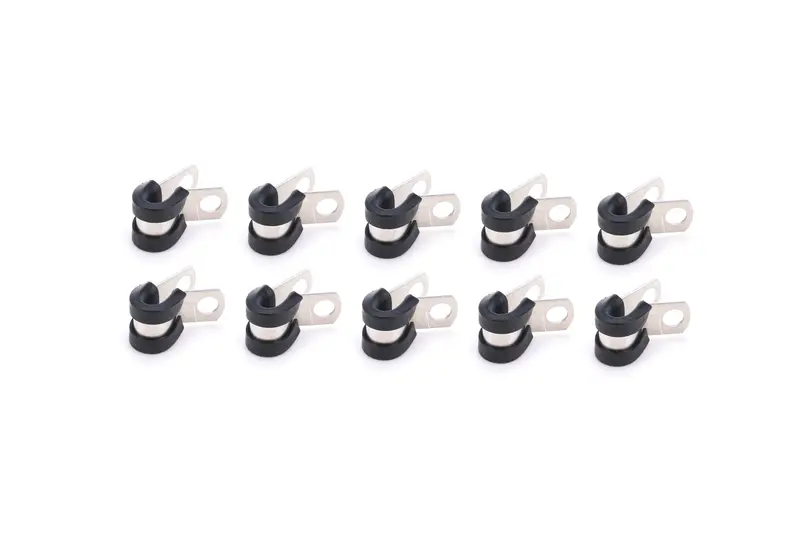 Quickcar Aluminum Adel Line Clamps – 1/4-Inch, Pack Of 10 (66-830) 1