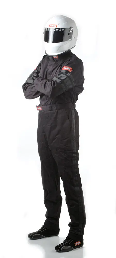 Racequip 110007 Single-Layer Black Racing Suit – Xx-Large, Fia-Compliant Construction 1