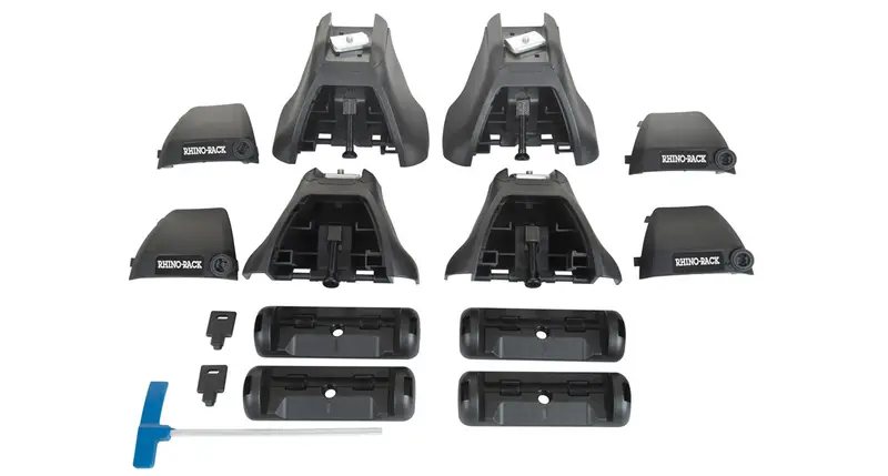 Rhino-Rack Ja4388 2500 Heavy-Duty Multi-Fit Roof Rack – Universal Mounting System 1