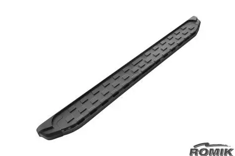 Romik Rec-Tb Anodized Black Running Boards For Toyota Tacoma Access Cab (2005–Present) 1