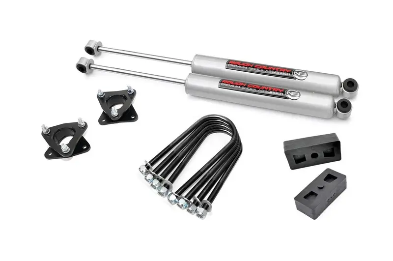 Rough Country 2.5-Inch Leveling Lift Kit – For 2006–2008 Dodge Ram 1500 4Wd 1