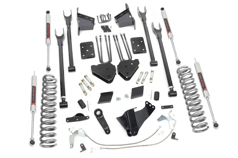 Rough Country 58940 6-Inch 4-Link Overload Lift Kit For 2015–2016 Ford Super Duty 4Wd Trucks 1