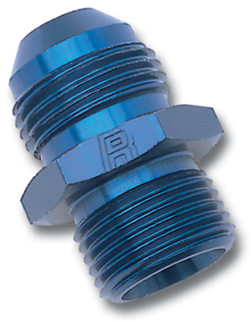 Russell Blue -4An To 12Mm X 1.5 Flare-To-Metric Adapter Fitting 1
