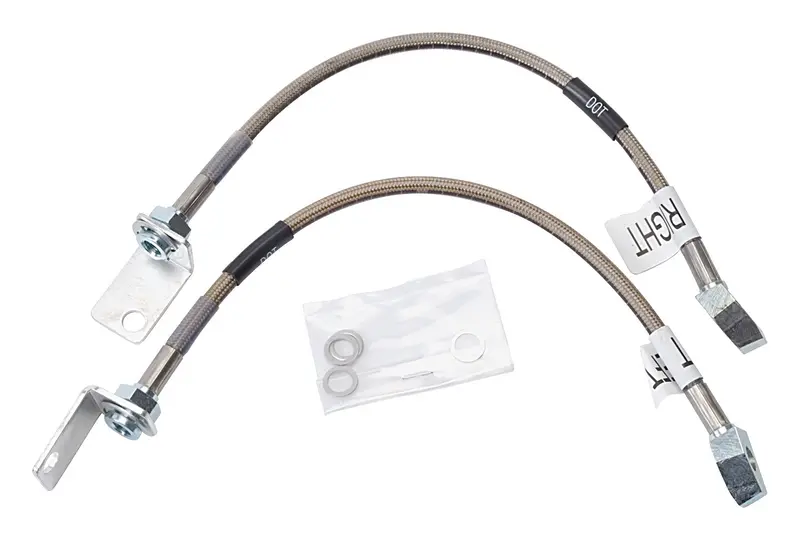 Russell Street-Legal Stainless Steel Brake Line Kit – Dual-Line Assembly (693150) 1