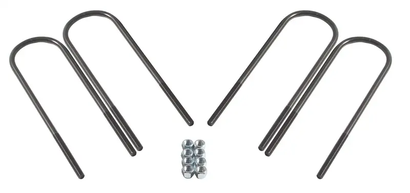 Skyjacker U9B7R Round U-Bolt Set – 4-Pack, 5/8 X 3-1/2 X 14 Inches 1