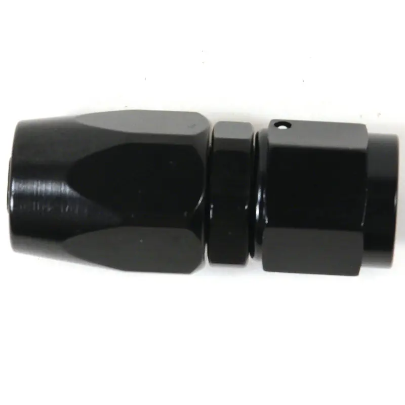 Speedfx 511200Bk Full Swivel; -12An Hose; Straight; Anodized; Black; Aluminum; Single 1