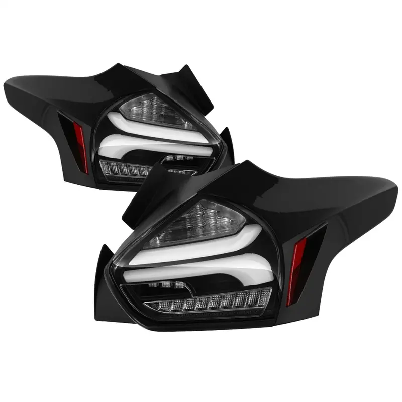 Spyder Auto 5085719 Led Tail Light Assembly – Sequential Turn Signals, Reverse, And Brake Lighting In Sleek Black Housing 1