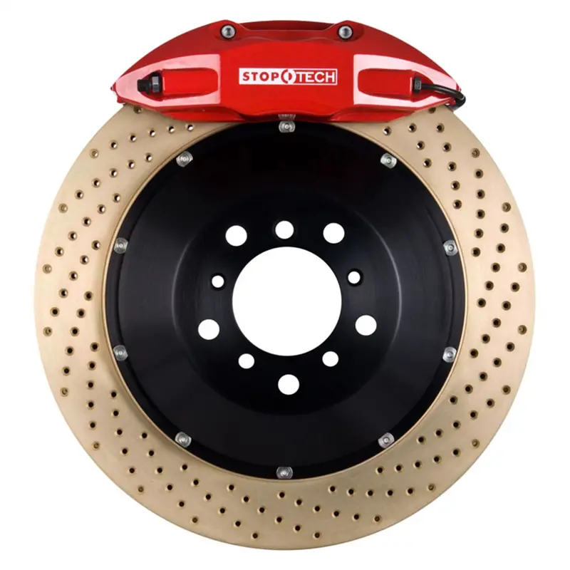 Stoptech 83.508.0058.74 Rear Big Brake Kit With Two-Piece Floating Rotor 1