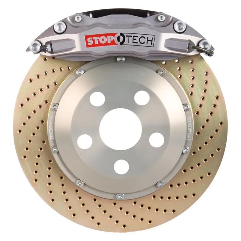 Stoptech 83.547.4300.R4 Trophy Sport Big Brake Kit – Two-Piece Front Rotors 1