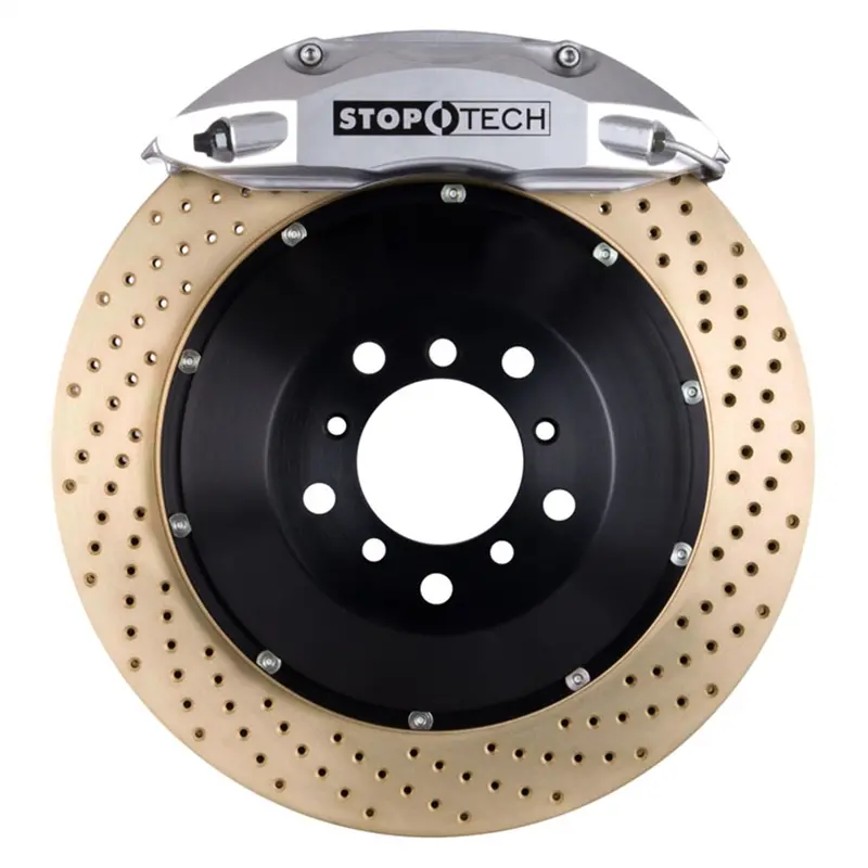 Stoptech 83.564.4700.64 Big Brake Kit – Two-Piece Front Rotors For Enhanced Stopping Power 1