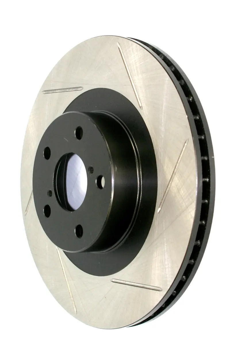 Stoptech Sport Slotted Brake Rotor – Front Right Replacement For Improved Heat Dissipation 1