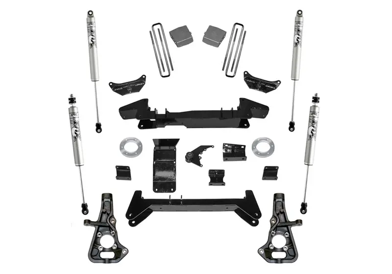 Superlift K860F 6-Inch Lift Kit With Fox Shocks For 2001–2010 Chevy Silverado/Sierra 2500Hd/3500Hd 4Wd (Knuckle-Style) 1