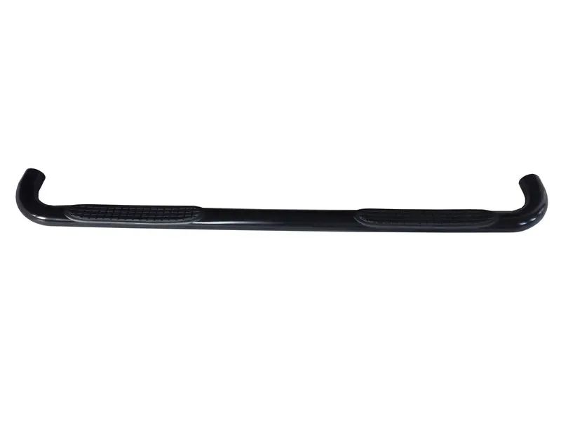 Trailfx 3" Round Bent Rocker Panel Mount – Powder-Coated Black Steel, No End Caps Included 1