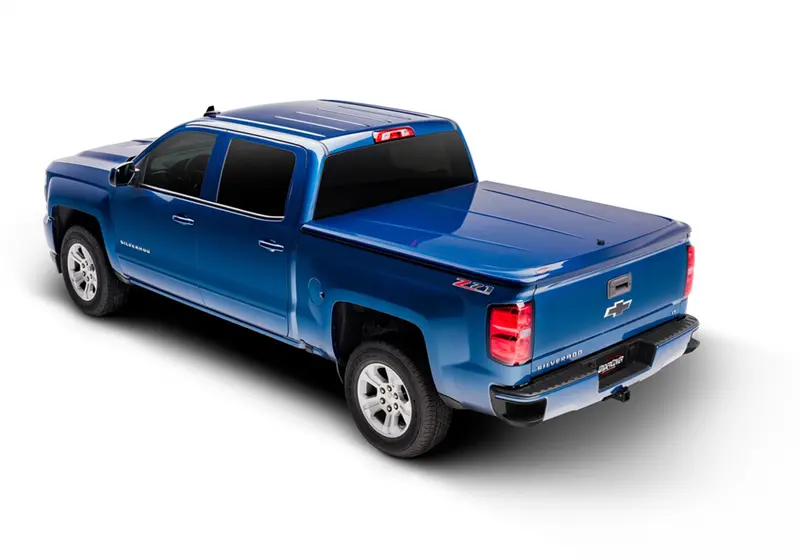 Undercover Lux Hard Tonneau Cover For 2015–2020 Ford F-150 (5.7' Short Bed) – N1 Blue Jeans Finish 1