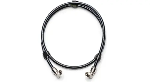 Up Down Air High-Temperature Air Brake Tubing Kit – 24" Length With Dual 3/8" Swivel Push-To-Connect Fittings (24-2112) 1