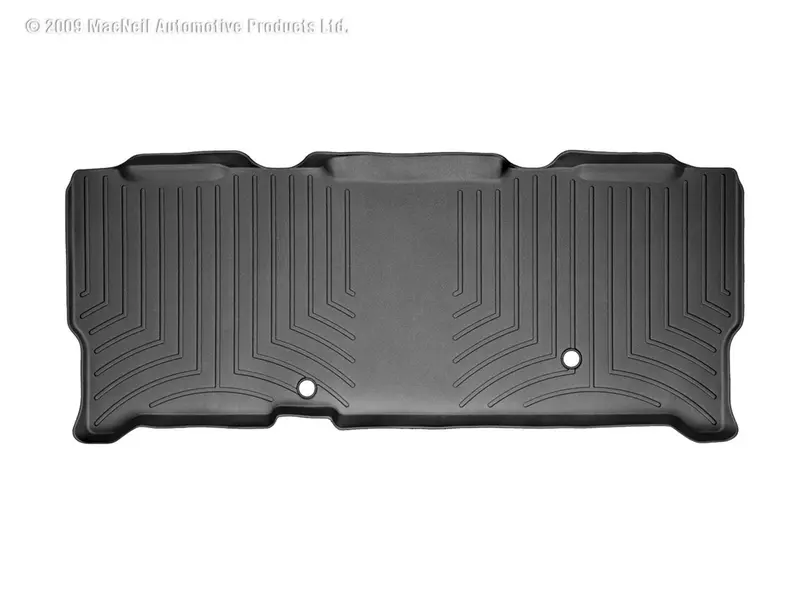 Weathertech 440023 Digitalfit Floorliner – Rear, Precision-Cut Black Interior Mat 1