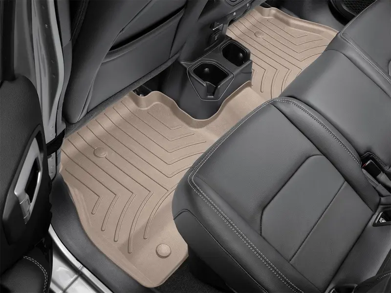 Weathertech Floorliner – Rear Hp Tan Custom Fit (Part #4513133Im) 1