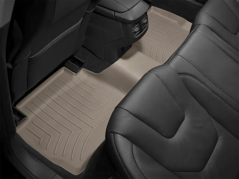 Weathertech Tan Rear Floorliner – Precision-Molded All-Weather Protection (452923) 1