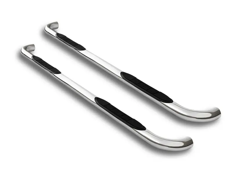Armordillo 7159242 Polished Oval 4-Inch Side Steps For 2004–2017 Nissan Titan King Cab 1