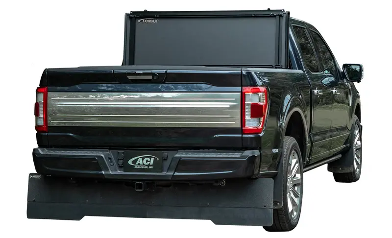 Lomax Stance Hard Tonneau Cover – Low-Profile, Tri-Fold Aluminum Truck Bed Protector 1